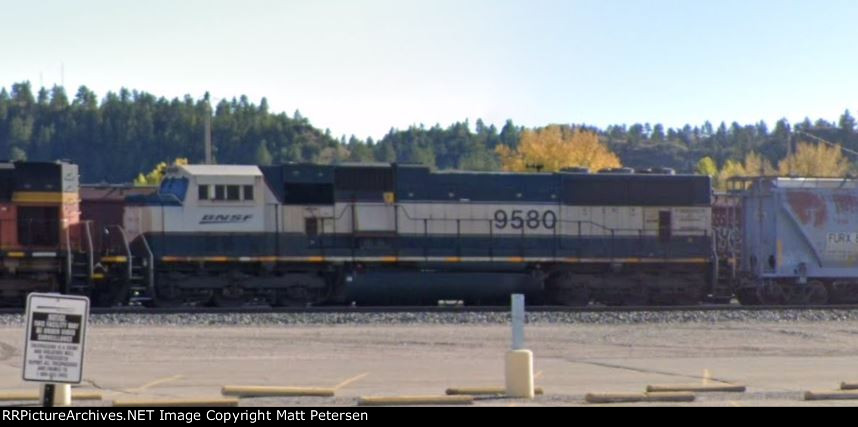 BNSF 9580